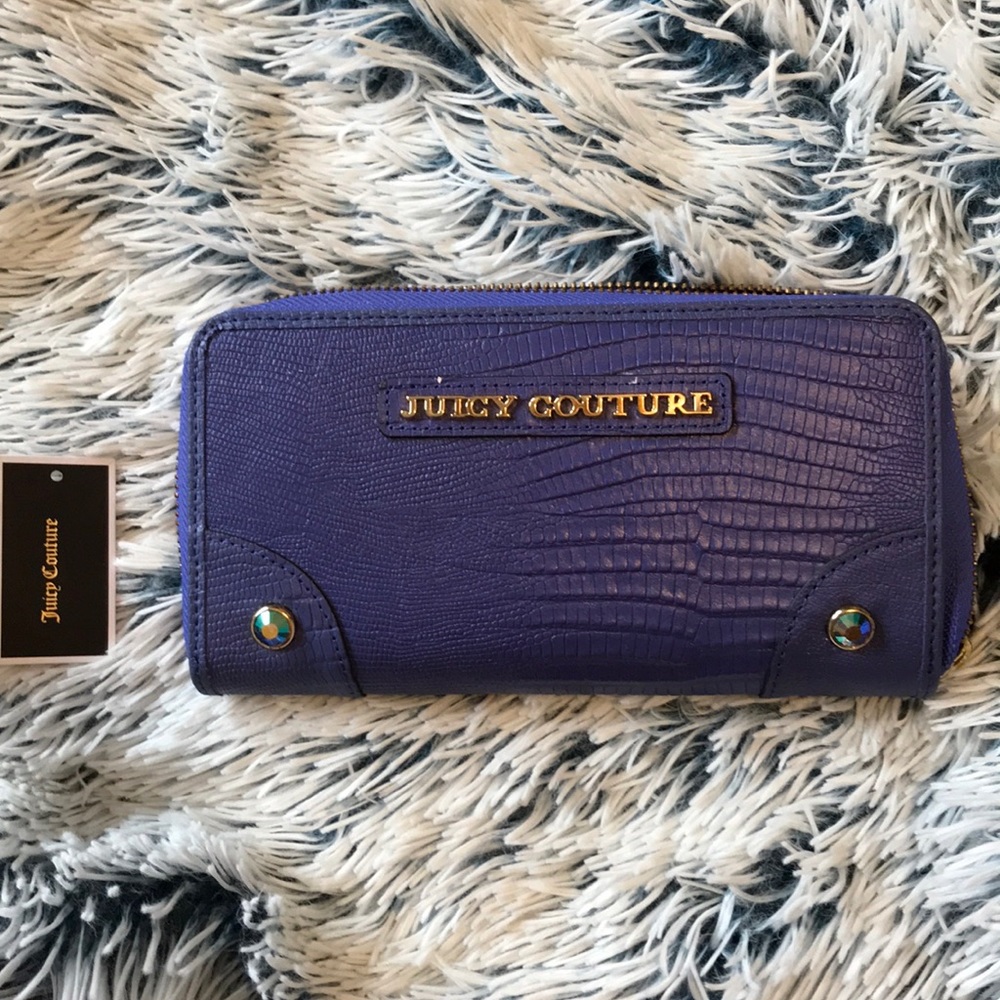 Juicy Couture zip continental wallet Sierra